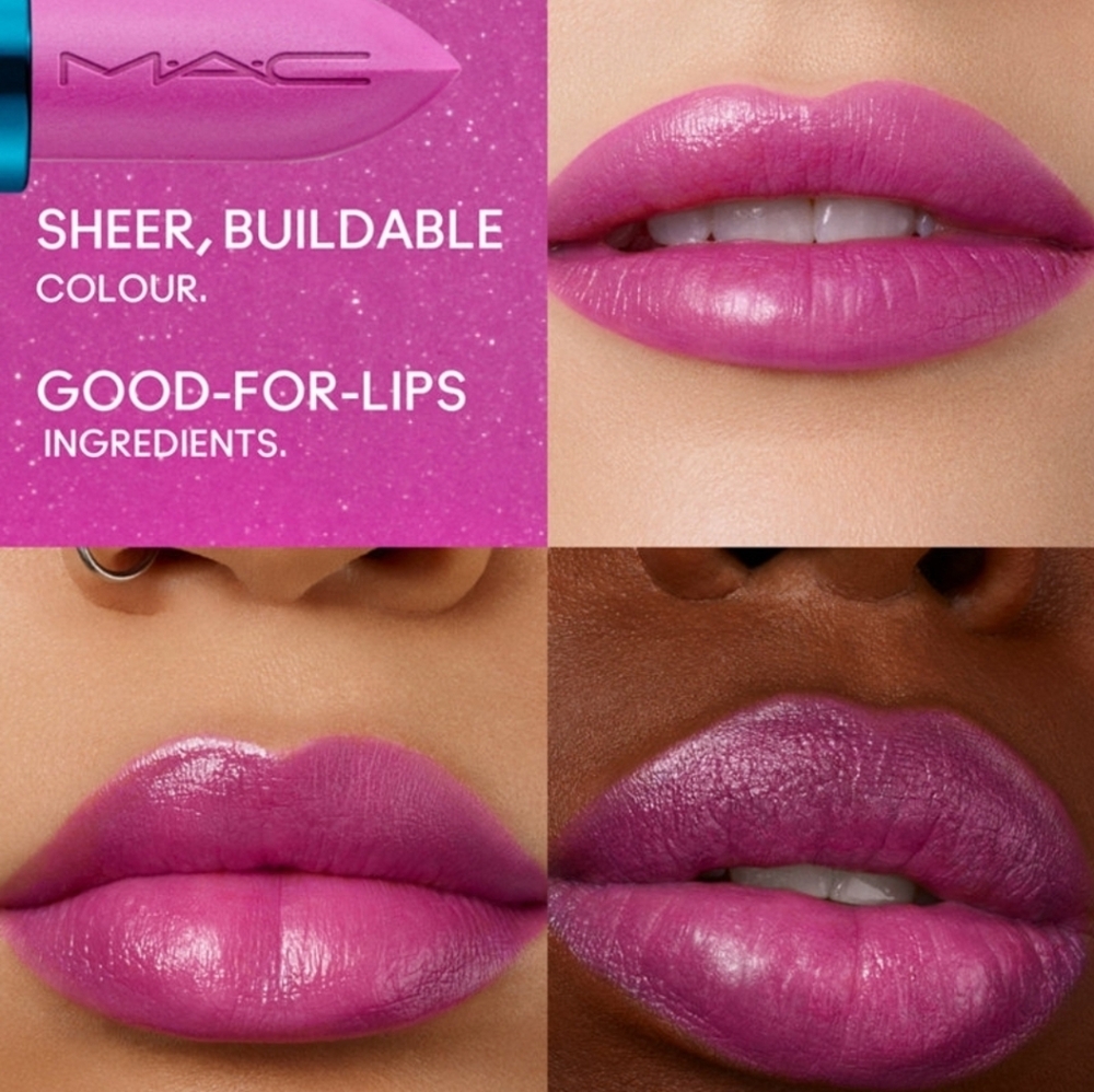 MAC LUSTREGLASS SHEER-SHINE LIPSTICK / M·A·C X DISNEY MINNIE & DAISY GAL PALS - Picture 3 of 7